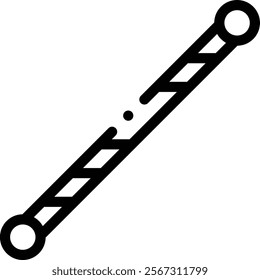 make up icon. Thin Linear Style Design Isolated On White Background