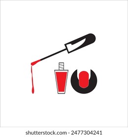 MAKE UP ICONS VECTOR ILLUSTRATION SYMBOL DESIGN