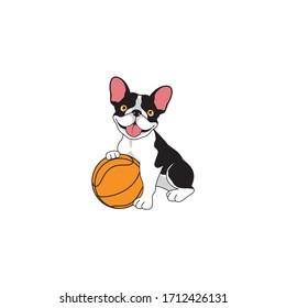 make illustrations of dogs and balls
