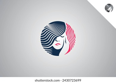 Make up logo. Beauty, personal care and cosmetics brand identity design template. Perfect logo fit for business related to cosmetics and personal care industry. Isolated background. Vector eps 10.