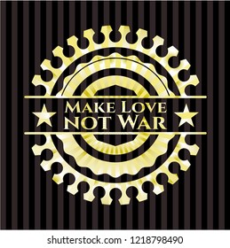Make Love not War shiny badge