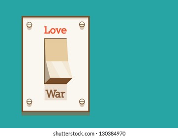 Make Love, not war! switch