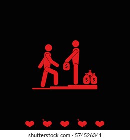 Make money icon.