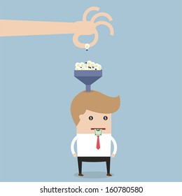 Make money from ideas, Ideas concept, VECTOR, EPS10