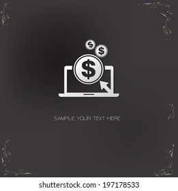Make money symbol,vector
