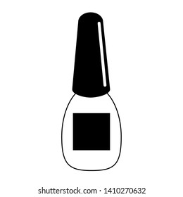 Make up nail polish cosmetic icon vector illustration graphic design