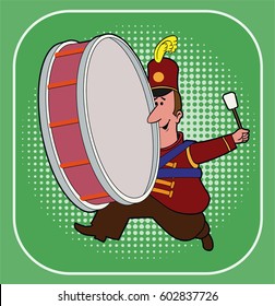 Make Noise / A marching band drummer