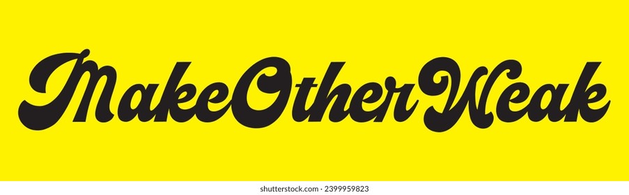 hacer otro texto débil sobre fondo amarillo.
