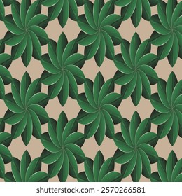 make pattern by using flower 