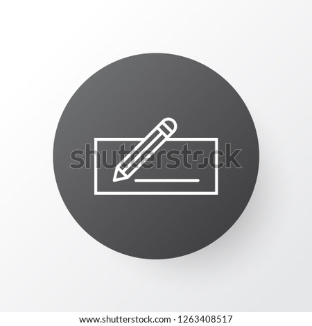 Make payment icon symbol. Premium quality isolated money transfer element in trendy style.