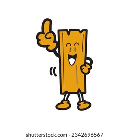 Hacer un vector de madera de caricatura profesional