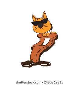 Make a Professional Cat Mascot Vector
