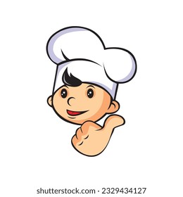 Make a Professional Child Chef Cartoon