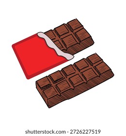 Make a Professional Chocolate Illustration Vector