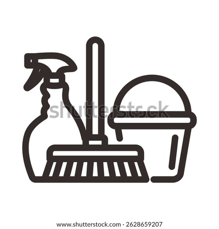 Make a Professional Cleaning Service Icon Vector
