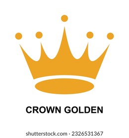 Make a Professional Crown Golden Icon