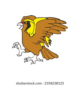 Make a Professional Eagle Vector Art