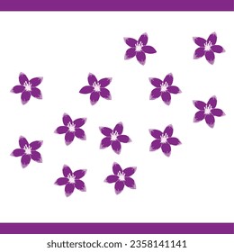 Make a Professional Flower Background Illustrations