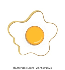 Make a Professional Fried Sunny Side Up Vector