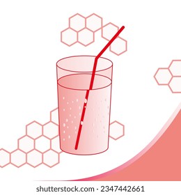 Make a Professional Glass Soda Water Vector