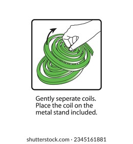 Make a Professional Mosquito Repellent Coil Icon