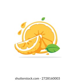 Hacer un Profesional de fruta naranja Ilustración
