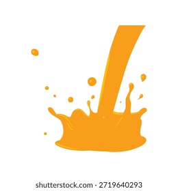 Hacer un Profesional de jugo de naranja Splash