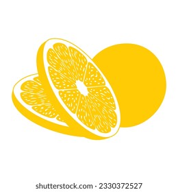 Hacer un arte profesional de vectores de naranja