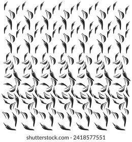 Make a Professional Pattern Chili Garlic Vector Line Art
