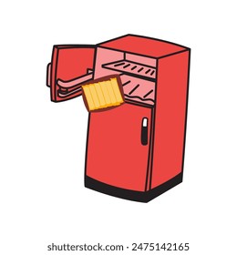 Make a Professional Refrigerator Vector Image