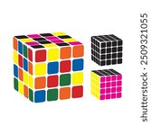 Make a Professional Rubik Vector