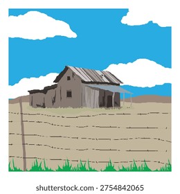 Make a Professional Shack House Vector
