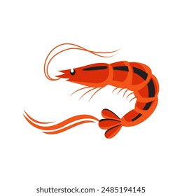 Hacer una Imagen de Arte vectorial de camarón de Profesional