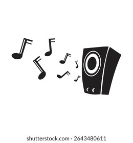 Make a Professional Speaker Music Vector Note Art