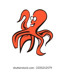 Make a Professional Squid Vector