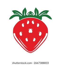 Make a Professional Strawberry Vector Illustration