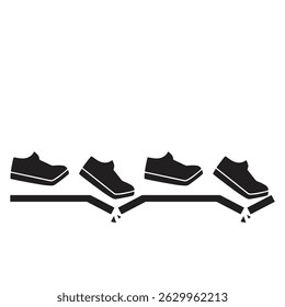Ícone de Sapatos Vetoriais Profissionais