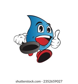 Make a Professional Water Mascot Vector