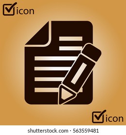 Make a request. Fill documents. Write the data into the document.
