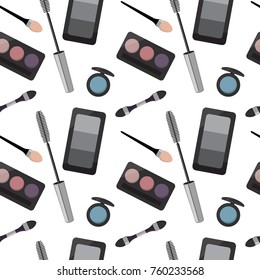 Make  up seamless pattern