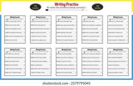 Make a Sentence Activity Worksheet