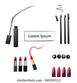 make up set. vector