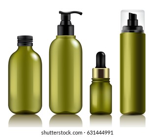 Make Up and Skincare Packaging Template : Vector Illustration