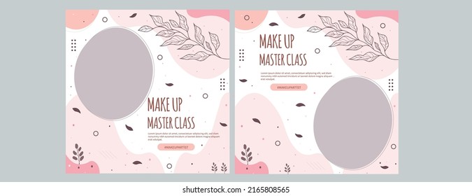 Make Up Social Media Post Template