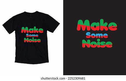 Hacer algo de tipografía de ruido para el diseño de camisetas