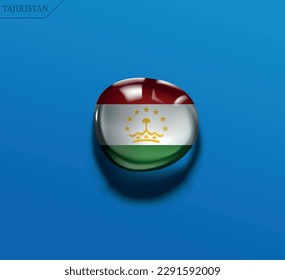 Make a splash with your designs! Download Tajikistan water drop vector file and add a patriotic touch to your graphics.