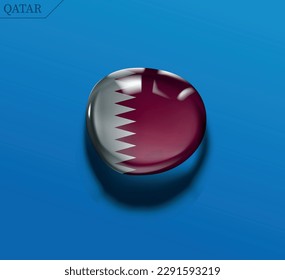Make a splash with your designs! Download Qatar water drop vector file and add a patriotic touch to your graphics.