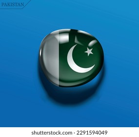 Make a splash with your designs! Download Pakistan water drop vector file and add a patriotic touch to your graphics.