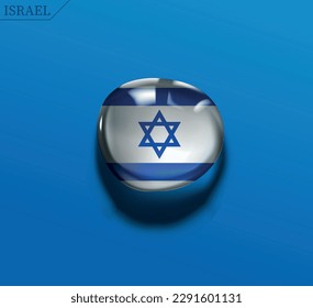 Make a splash with your designs! Download Israel water drop vector file and add a patriotic touch to your graphics.