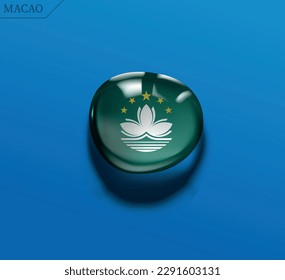 Make a splash with your designs! Download Macao water drop vector file and add a patriotic touch to your graphics.